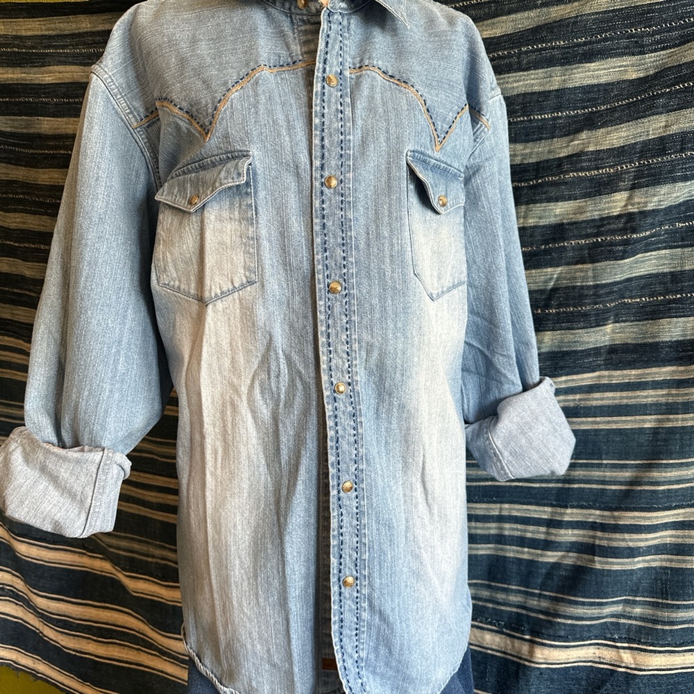 Light Blue Denim Shirt